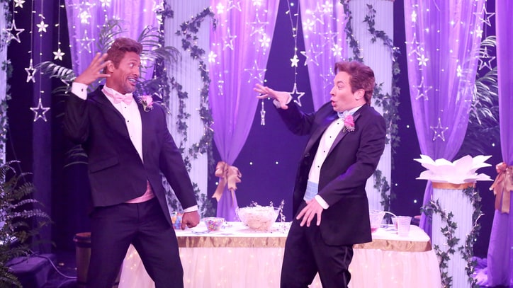 Watch Fallon, Dwayne Johnson as Awkward 'Ermahgerd Prom Guys'