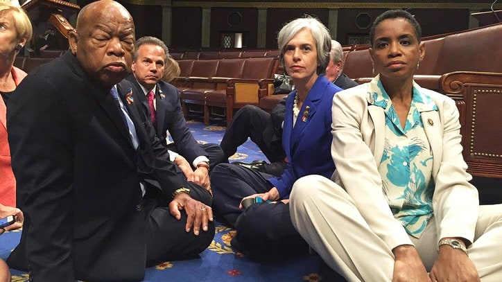 10 Powerful Moments From the Congressional Gun Sit-In