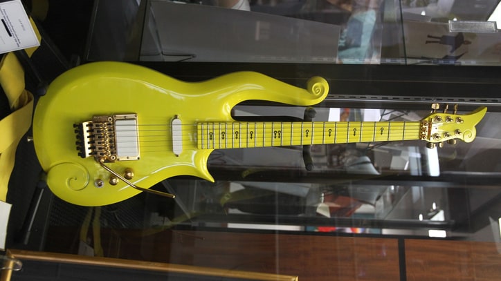 Prince's 'Yellow Cloud' Guitar Sells at Auction for $137,500 to Colts Owner