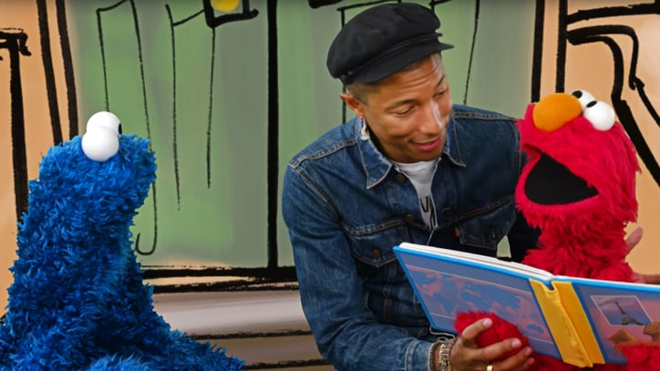 Watch Pharrell Sing About Joys of Reading on 'Sesame Street'