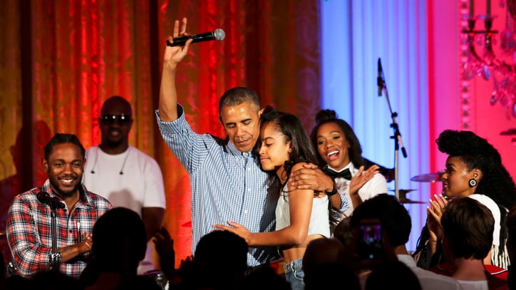 Kendrick Lamar, Janelle Monae, President Obama Sing 'Happy Birthday'