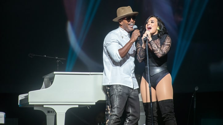 Watch Demi Lovato, Jamie Foxx Cover Ray Charles in Brooklyn