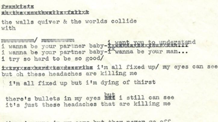 Previously Unseen Bob Dylan Lyrics From 1965