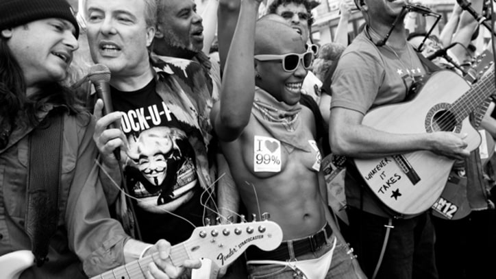 Occupy Wall Street Celebrates Anniversary With Concert