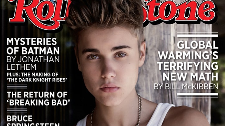 Justin Bieber on the Cover of Rolling Stone