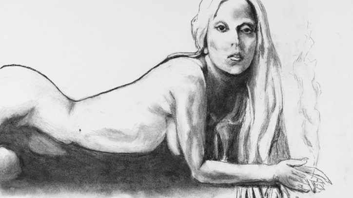 Tony Bennett's Nude Sketch of Lady Gaga Up for Auction