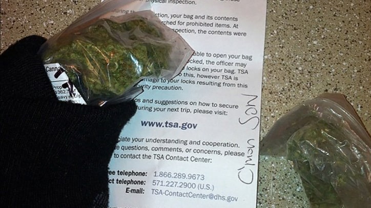 Airport Security Returns Freddie Gibbs' Weed With Note: 'C'mon Son'