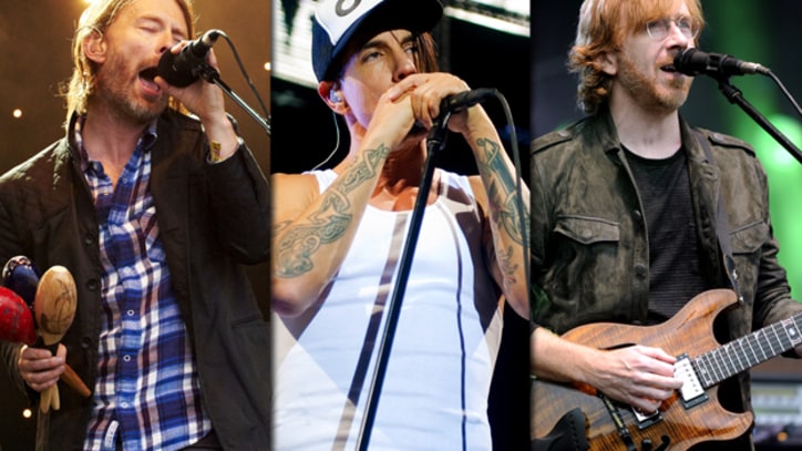 Bonnaroo 2012 Lineup: Radiohead, Red Hot Chili Peppers, Phish Headline