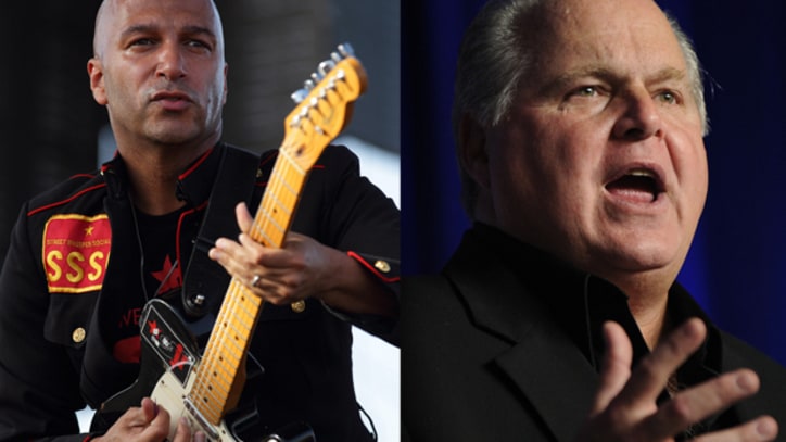 Rage Against the Machine to Rush Limbaugh: 'Stop Using Our Music in Your Right-Wing Clown Show'