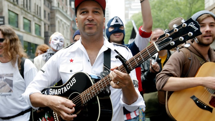 Tom Morello Leads Occupy 'Guitarmy' Through New York for May Day