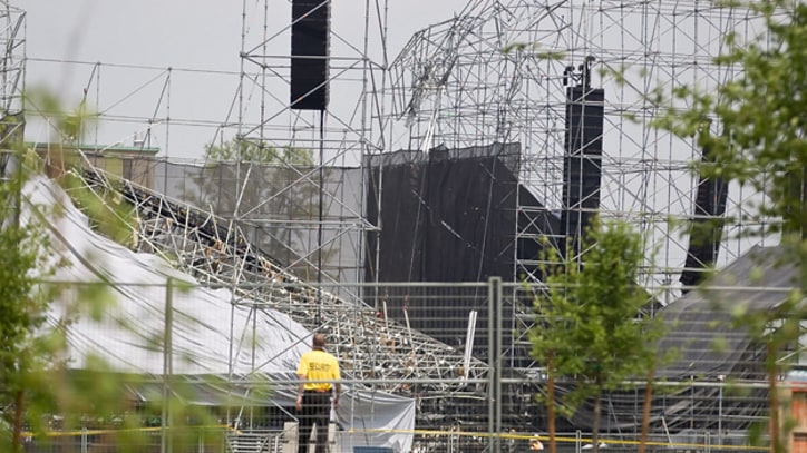 Questions Linger After Radiohead Stage Collapse