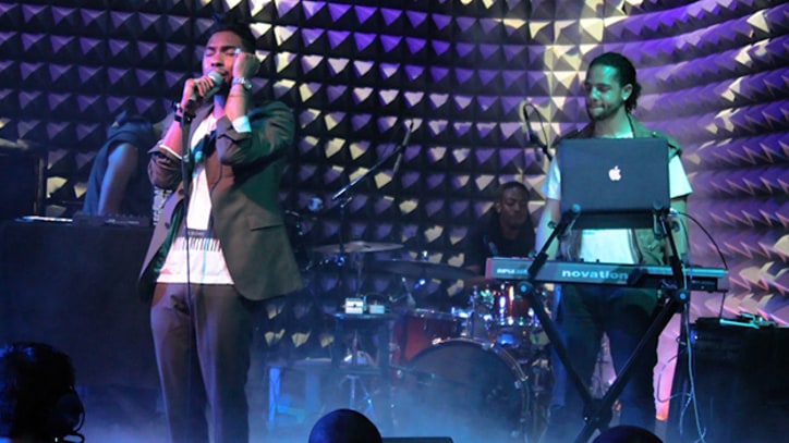 Miguel Burns Bright at 'Kaleidoscope' Release Show in New York