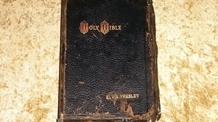 Elvis' Bible Sells for $94,000 at Auction