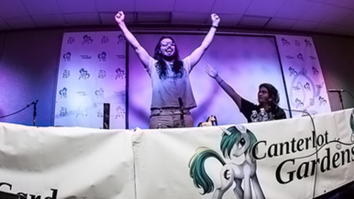 Andrew W.K. Feels the Love at 'My Little Pony' Convention