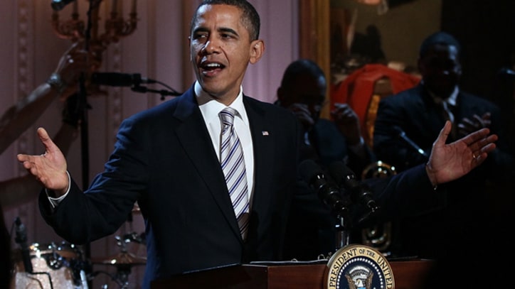 Mick Jagger, B.B. King Celebrate the Blues with President Obama