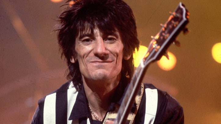 Ron Wood Breaks Both Legs in Car Accident