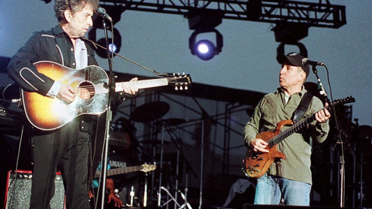 Bob Dylan and Paul Simon's Strange American Dream Team