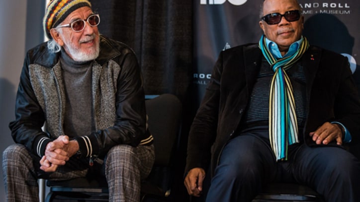 Quincy Jones and Lou Adler React to Rock Hall Induction