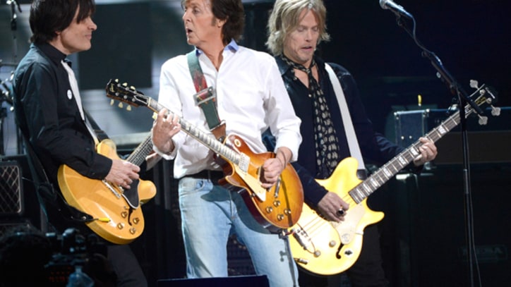 '12-12-12': The Nirvana-McCartney Megajam, Plus 10 Other Great Moments