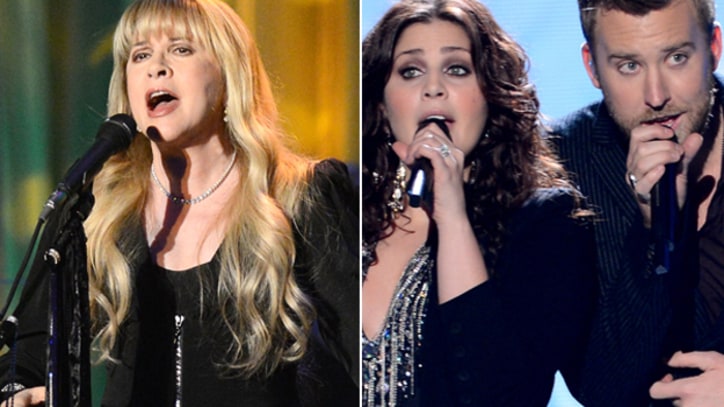Stevie Nicks and Lady Antebellum Team for 'Crossroads' Taping