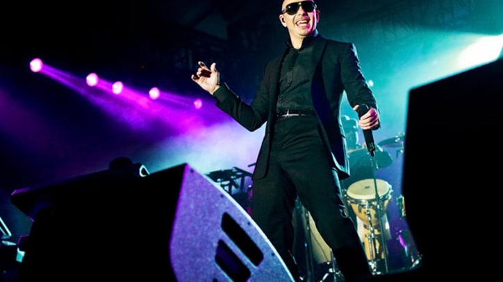 Pitbull and Flo Rida Kick Off Big Game Weekend With Style and Swagger
