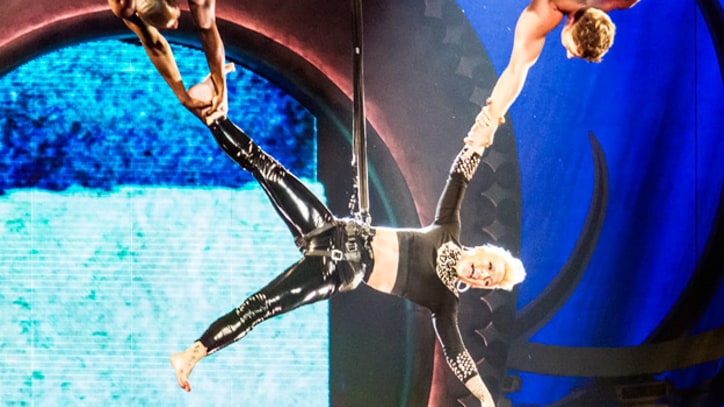 Pink Dazzles Staples Center Crowd With Stagecraft and Attitude