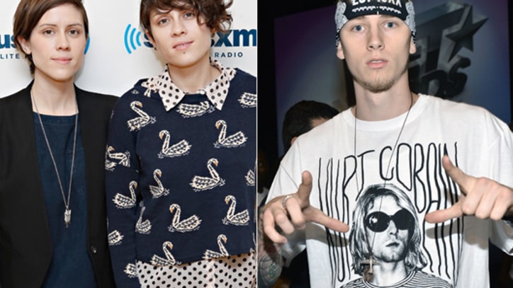 Tegan and Sara, Machine Gun Kelly to Co-Host mtvU Woodie Awards