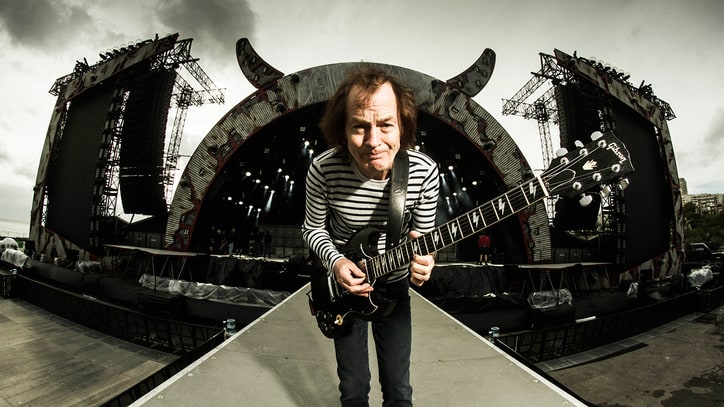 AC/DC's Angus Young Talks Retirement, Malcolm Young Health Update