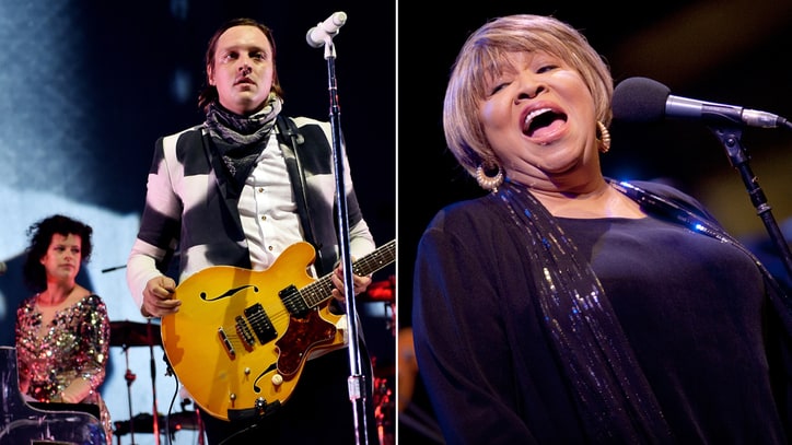Hear Arcade Fire Members Cover Talking Heads With Mavis Staples