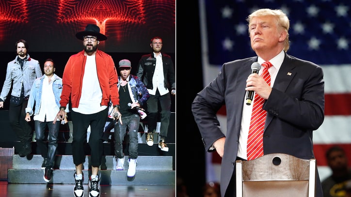 Backstreet Boys to Donald Trump: Stop Playing 'I Want It That Way'