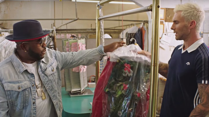 See Big Boi, Adam Levine Mess Around at Dry Cleaners in 'Mic Jack' Video