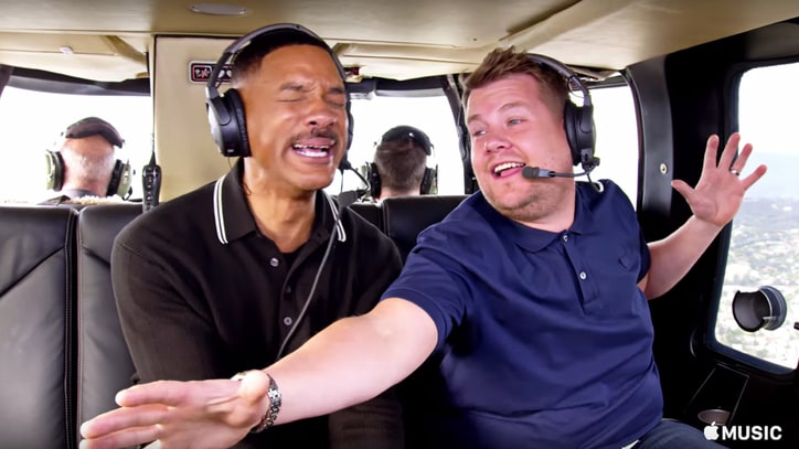 See Will Smith, Metallica, Ariana Grande in All-Star 'Carpool Karaoke' Trailer