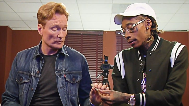 Watch Conan O'Brien, Wiz Khalifa Smoke Weed, Talk Trash During Video Game