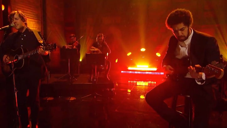See Danger Mouse, Sam Cohen's Haunting 'The House of the Rising Sun' on 'Conan'