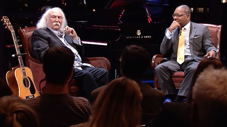 Watch David Crosby, Graham Nash, Robbie Robertson on 'Speakeasy'