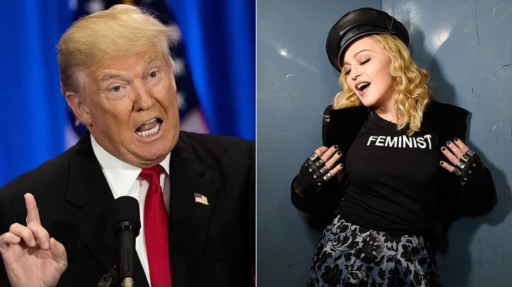 Donald Trump on Madonna: 'She's Disgusting'