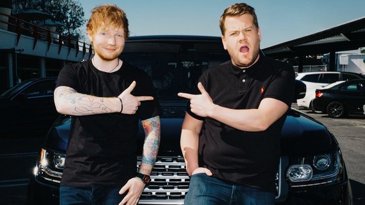 Watch Ed Sheeran Croon, Recount Crazy Bieber Story on 'Carpool Karaoke'