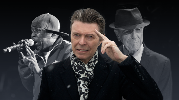 How David Bowie, Leonard Cohen and Phife Dawg Reinvented the Musical Farewell