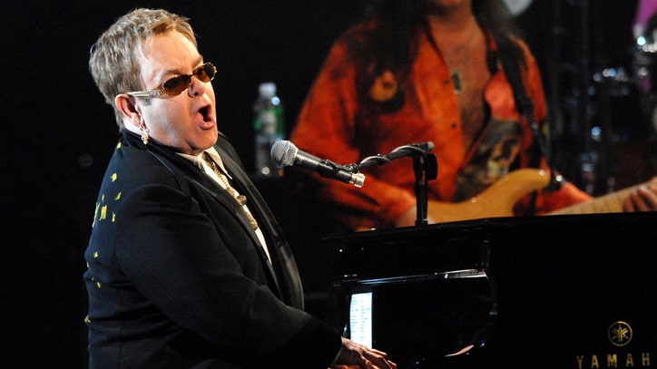 Flashback: Elton John Plays 'Tumbleweed' Classic at 60th Birthday Gig