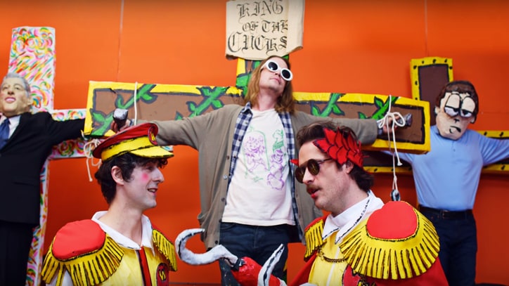 Watch Father John Misty's New Video With Macaulay Culkin as Kurt Cobain