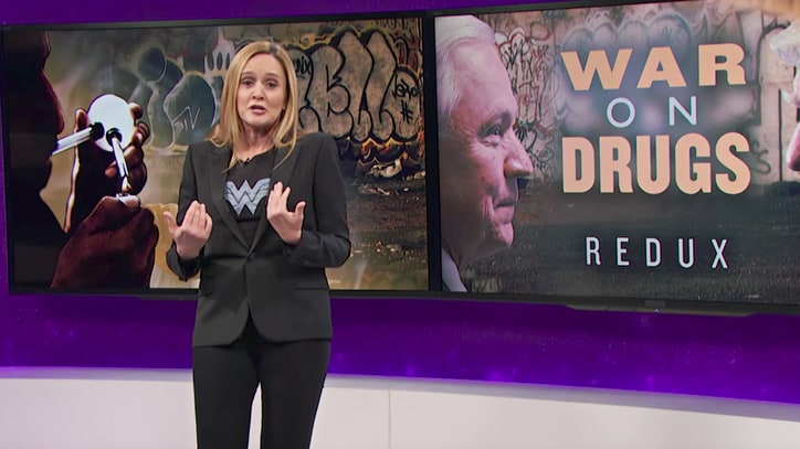 Watch Samantha Bee Slam Jeff Sessions' Draconian Drug Sentencing Policy