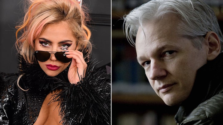 Exclusive: Watch Lady Gaga Question Julian Assange in Laura Poitras' 'Risk'
