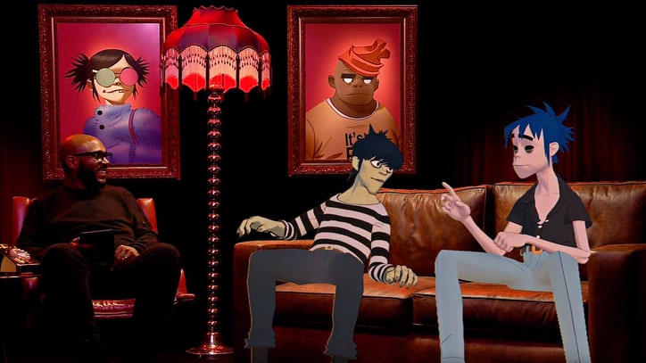 Watch Gorillaz's Murdoc, 2D Give First On-Camera Interview