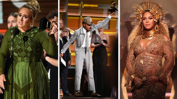 Grammys 2017: Adele, Chance the Rapper, Beyonce Dominate