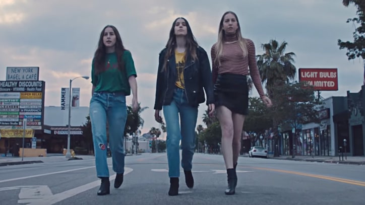 Watch Haim Dance Down L.A. Street in Joyful 'Want You Back' Video