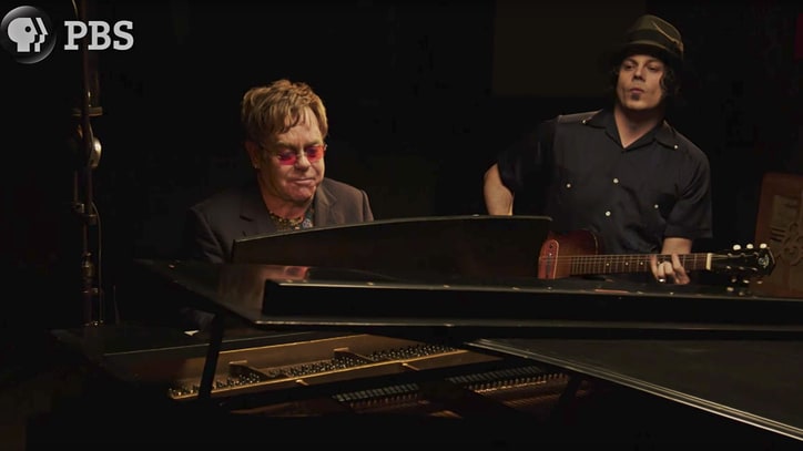 See Jack White, Elton John Duet on Raucous Song 'Two Fingers of Whiskey'