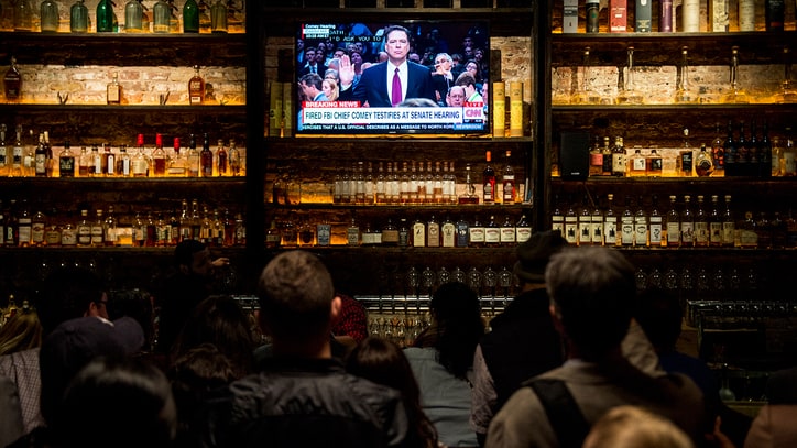 Day-Drinking to Fox News: Inside the D.C. Bars Showing Comey's Testimony