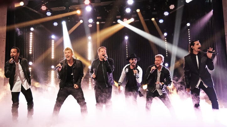 Watch James Corden Join Backstreet Boys for 'Everybody'