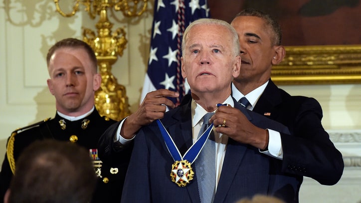 Watch Barack Obama Surprise Joe Biden With Presidential Medal of Freedom