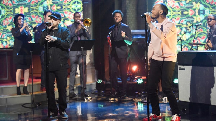 See Mac Miller, Anderson Paak Perform Joyous Song 'Dang!'
